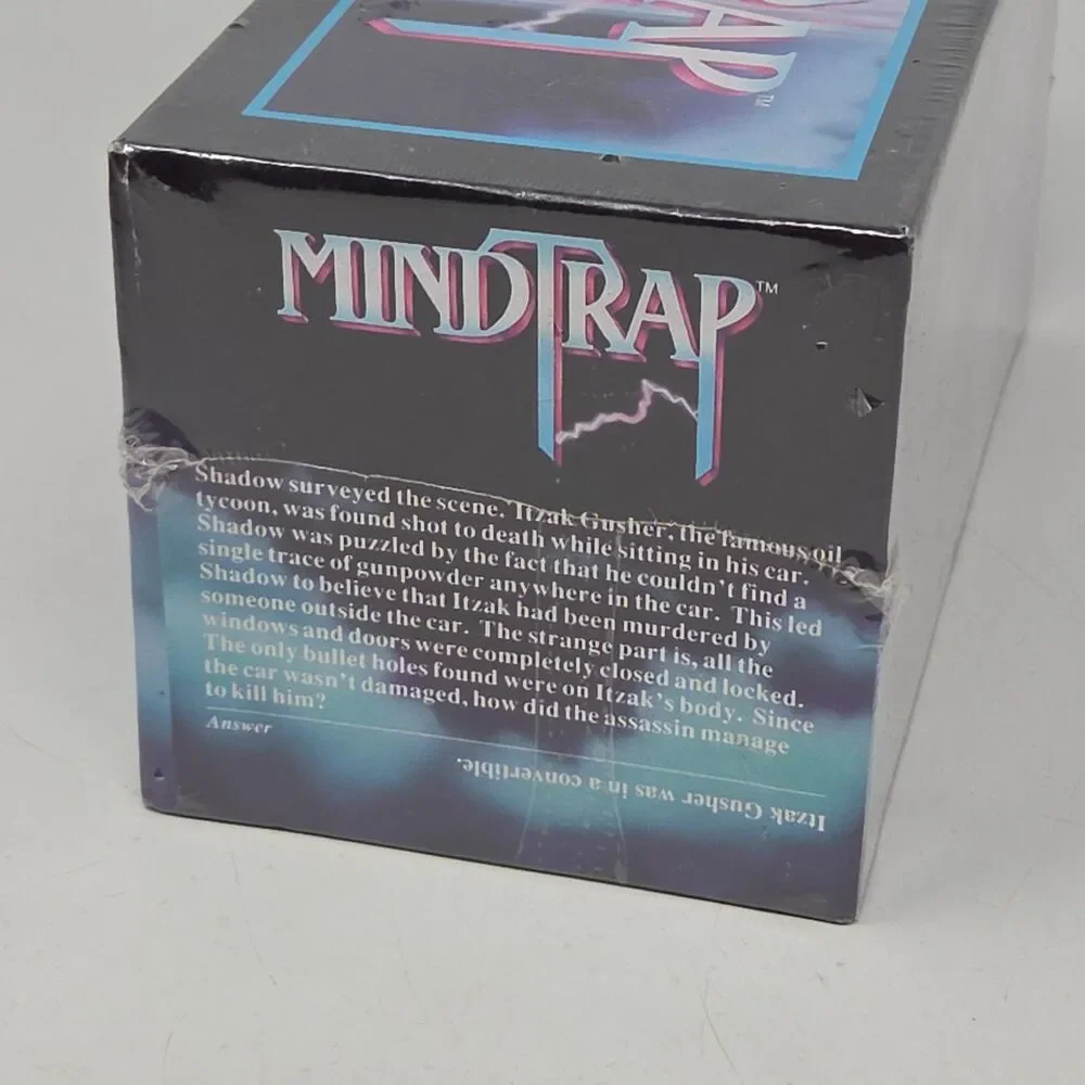 Mindtrap Game - Original 1991 Vintage Family Card Game Sealed